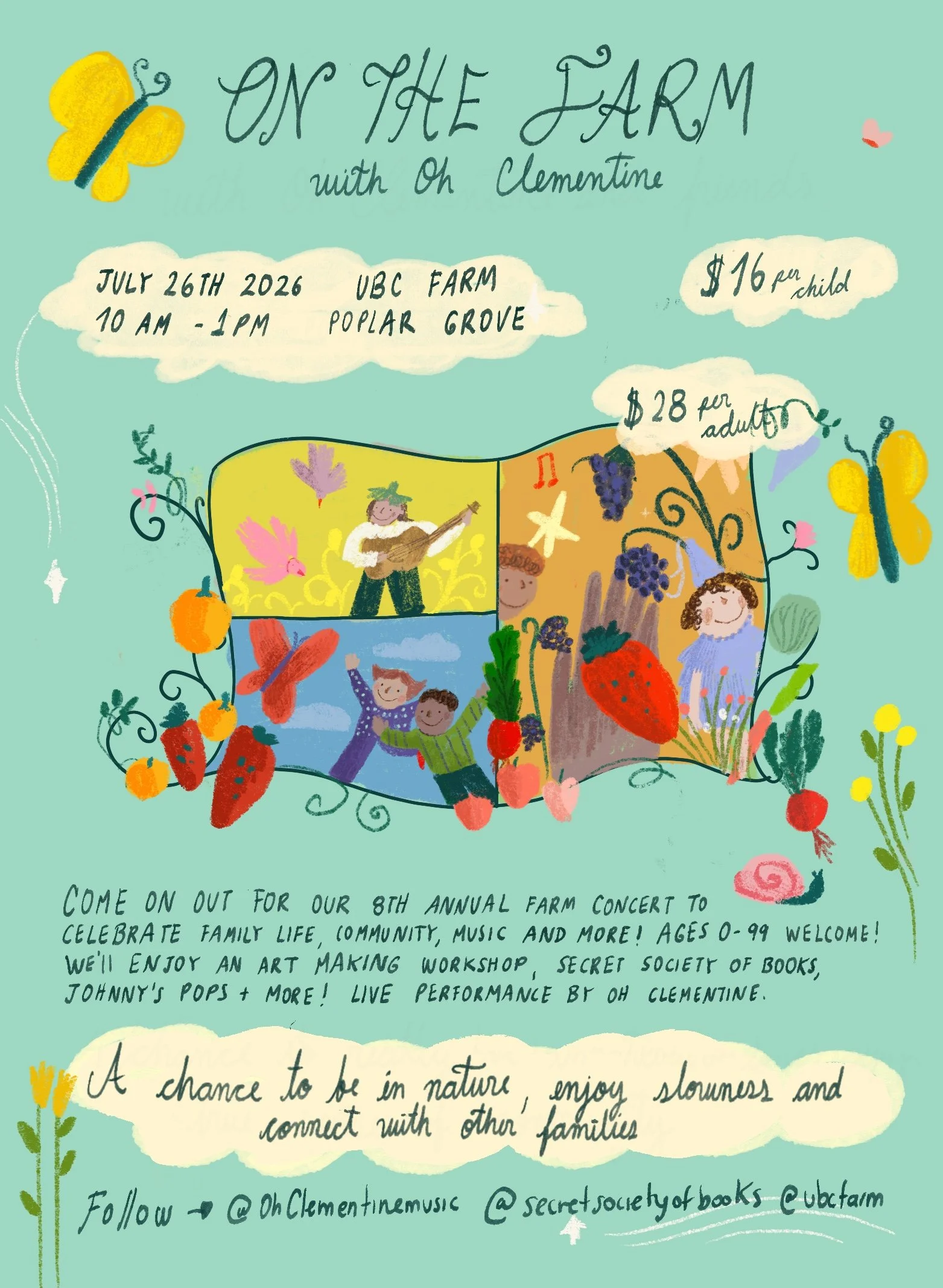 TICKETS & SHOP — Oh Clementine!